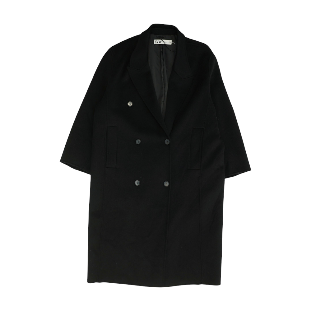 Black Solid Coat