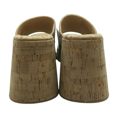 Silver Wedged Sandals