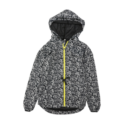 Gray Print Active Jacket