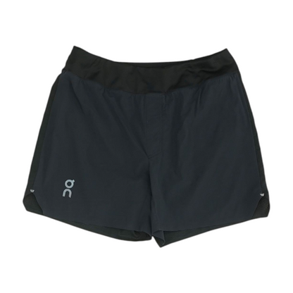 Navy Color Block Active Shorts