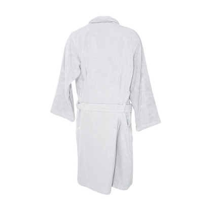 Gray Solid Robe