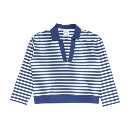 White Striped Blouse