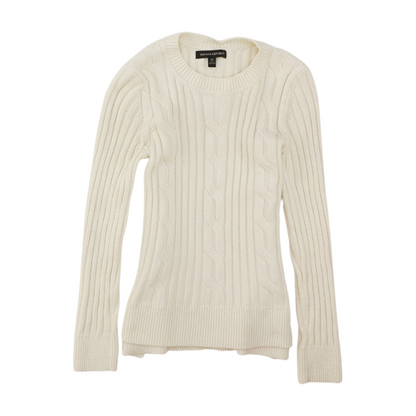 White Pullover Sweater