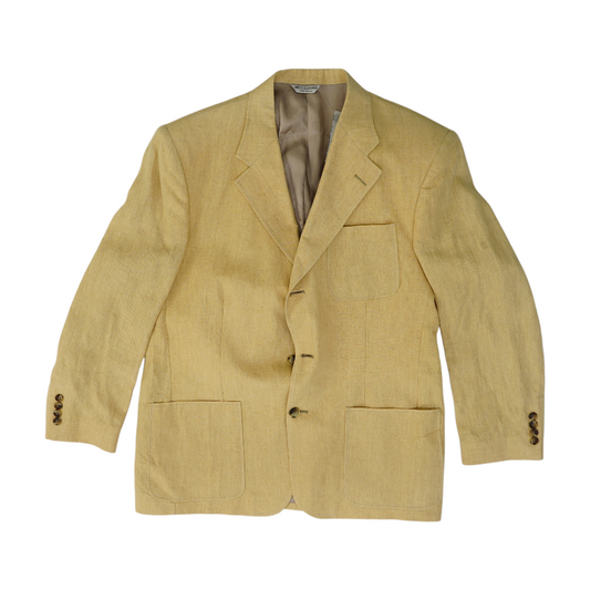 Tan Short Solid Sport Coat