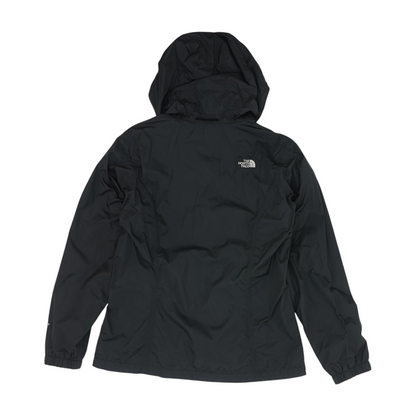 Black Solid Rain Jacket