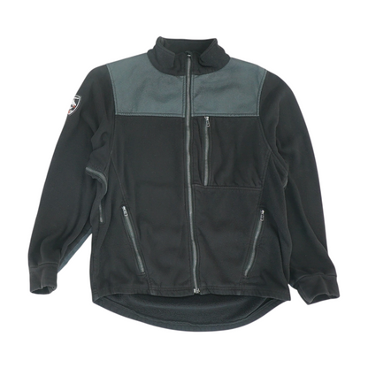 Black Color Block Jacket