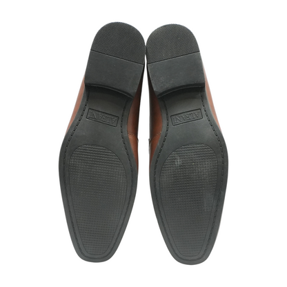 Brown Slip-On Dress Shoes