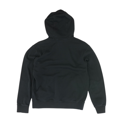 Black Solid Hoodie Pullover