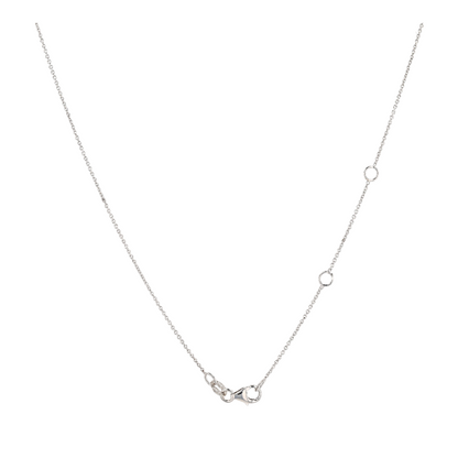 2 1/5 ctw 14K White Gold Diamond Pendant Necklace
