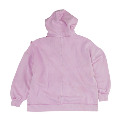 Pink Solid 1/4 Zip Pullover