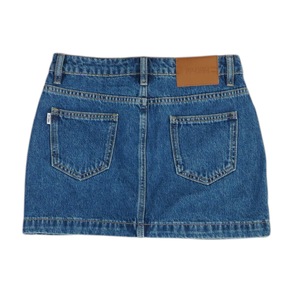 Blue Mini Skirt
