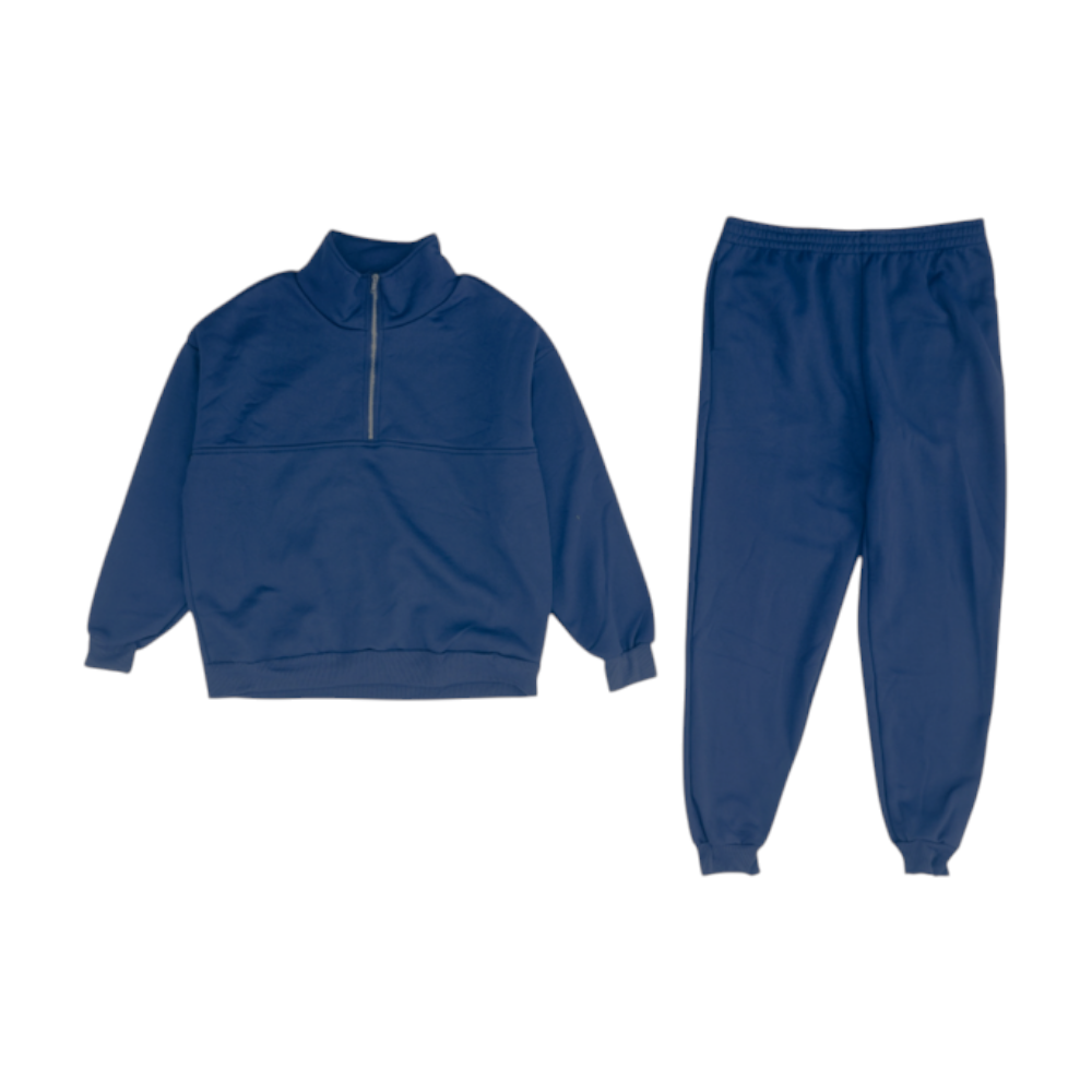 WCQ Navy Solid Active Set – Image 1