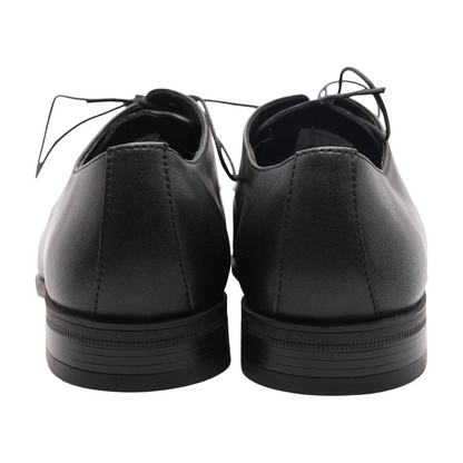 Black Lace-Up Dress Shoes