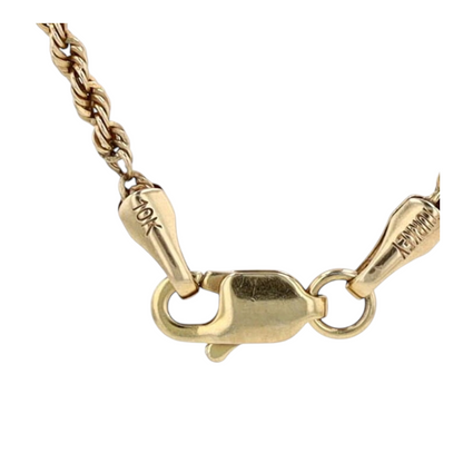 10K Yellow Gold Pendant Necklace