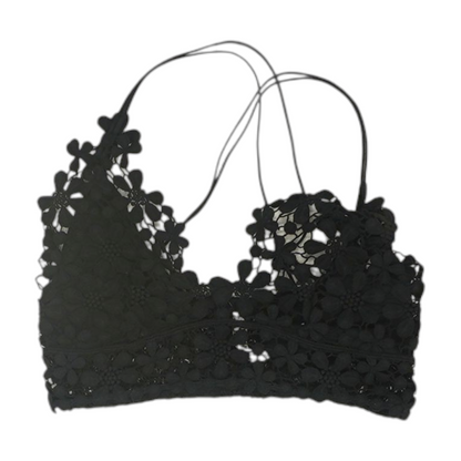 Black Cropped Blouse