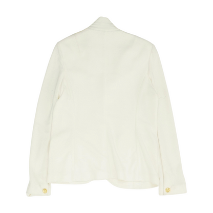 Ivory Solid Blazer