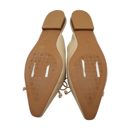 Nude Slip-On Flats