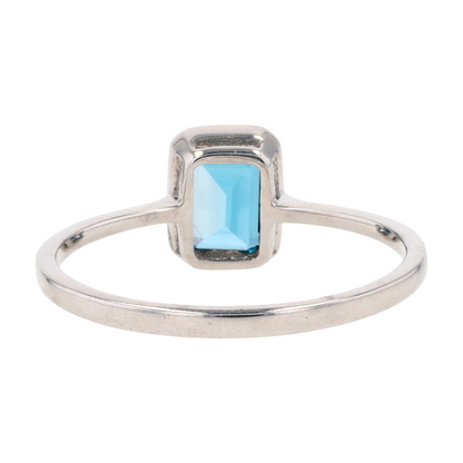 Sterling Silver London Blue Topaz Fashion Ring