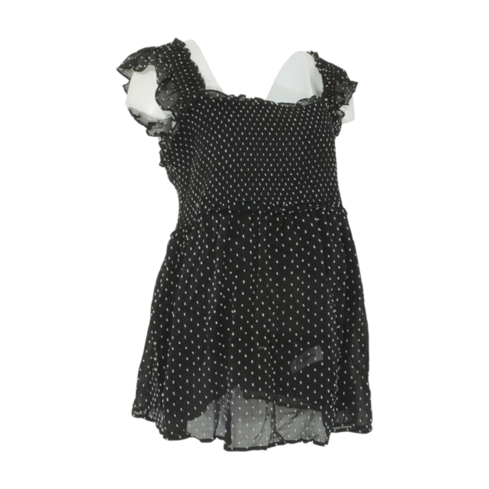 Black Maternity Polka Dot Blouse