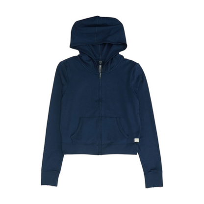 Navy Solid Active Jacket