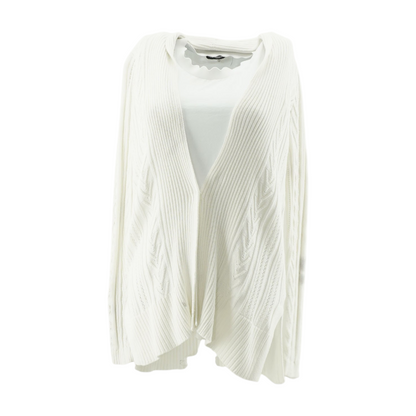 White Cardigan Sweater