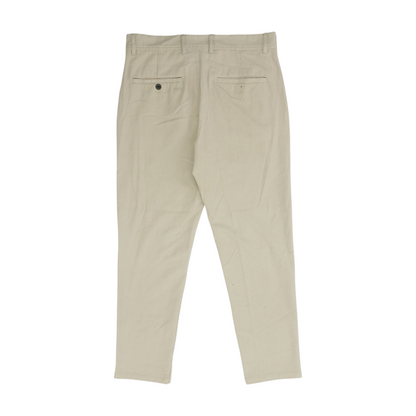 Beige Regular Pants