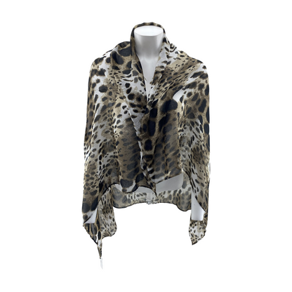 Multi Animal Print Cover-Up