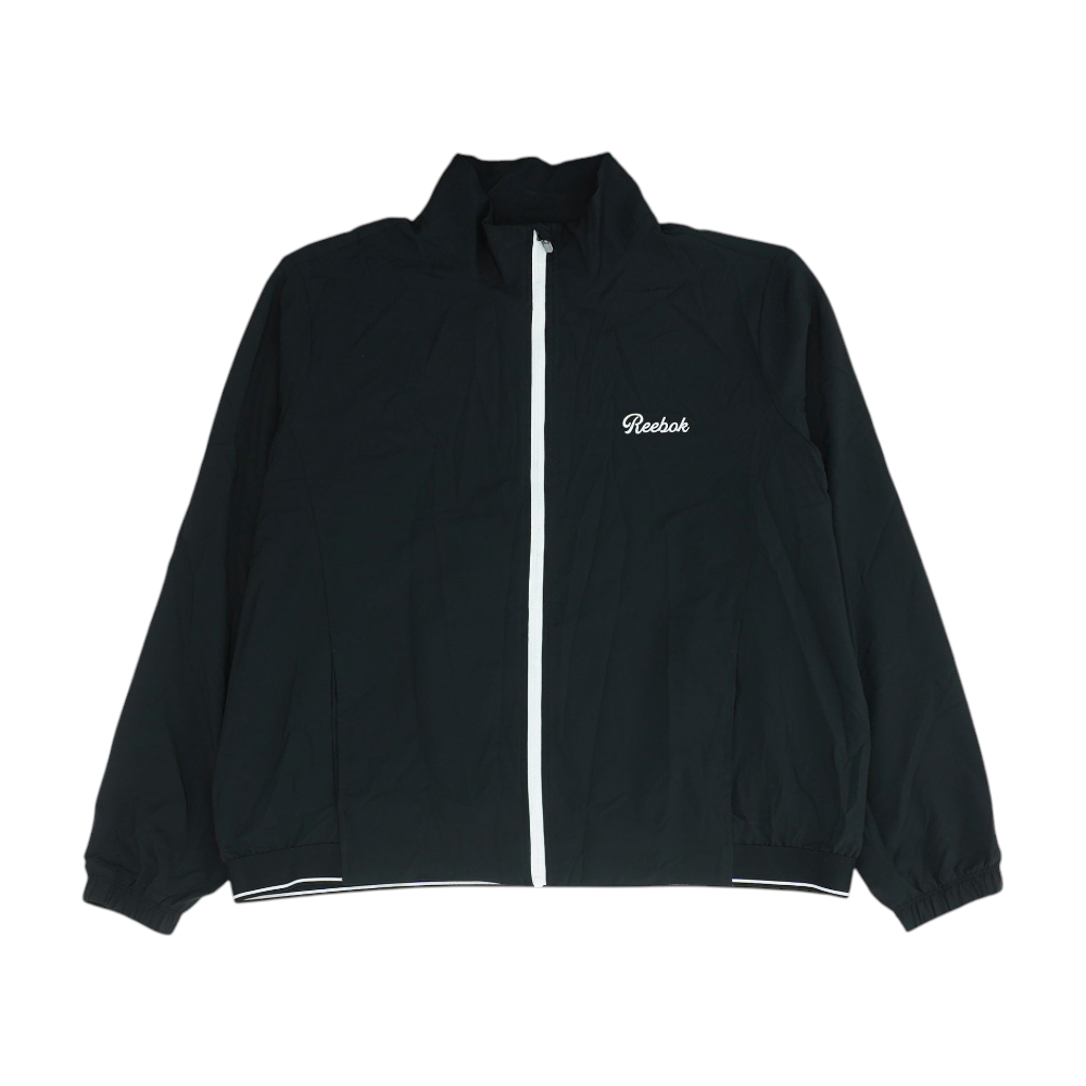 Black Solid Active Jacket