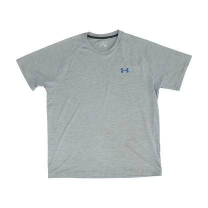 Gray Solid Active T-Shirt