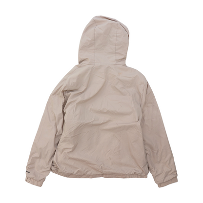 Beige Solid Jacket