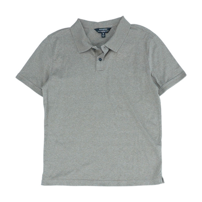 Brown Solid Short Sleeve Polo