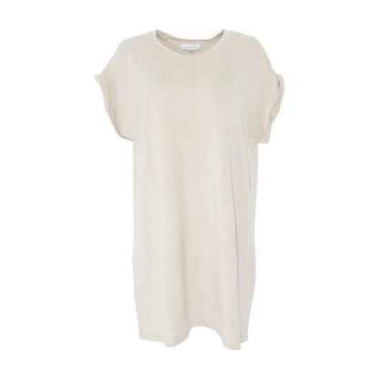 Beige Mini Dress