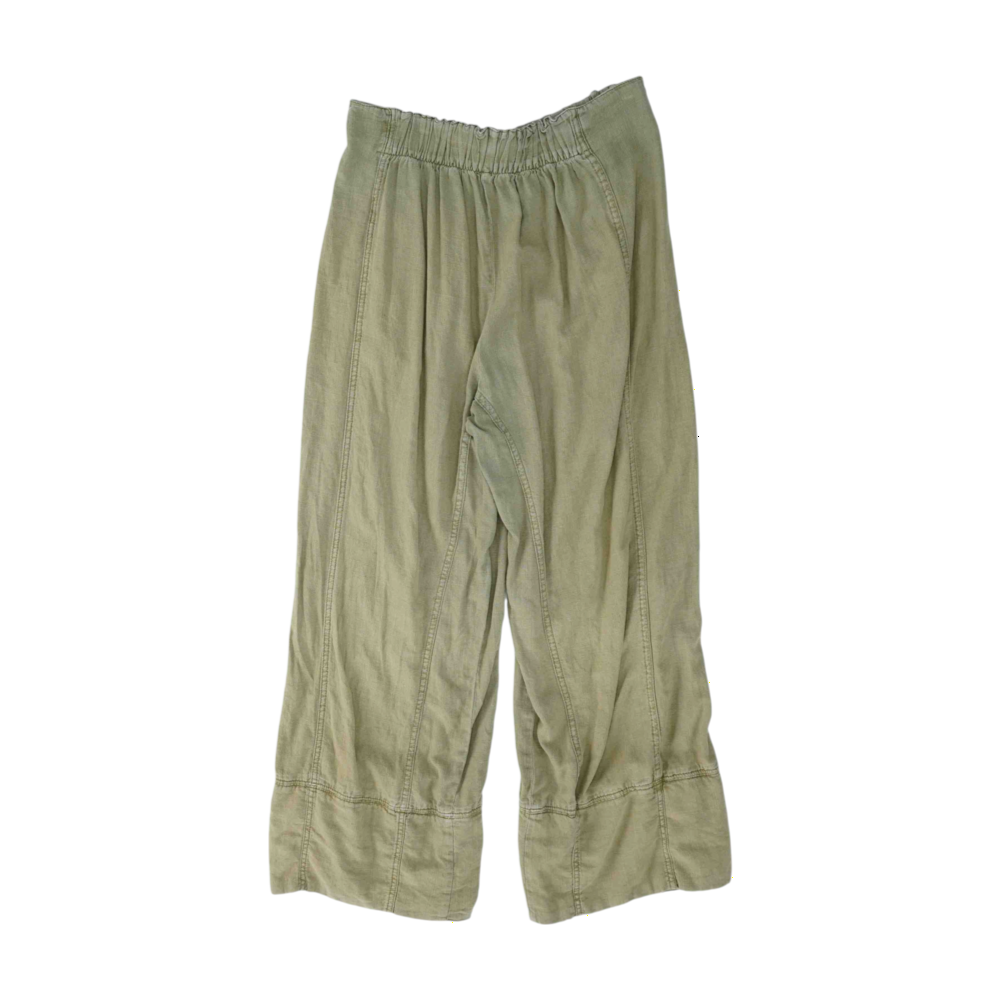 Tan Wide Leg Pants