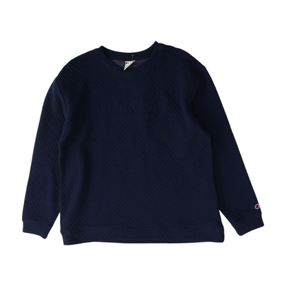 Navy Solid Sweatshirt Pullover