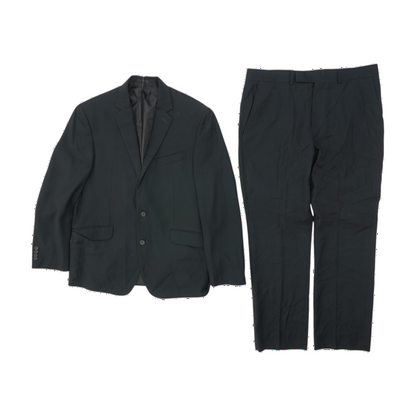 Black Short Solid Suit