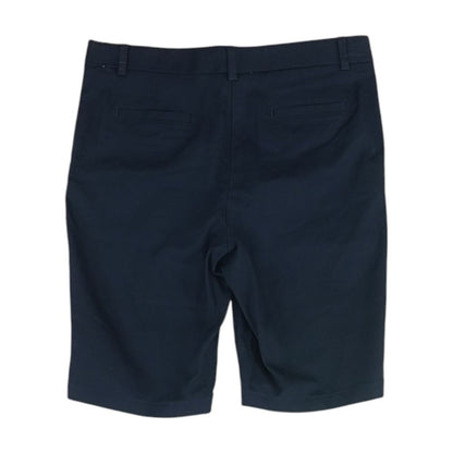 Navy Solid Chino Shorts