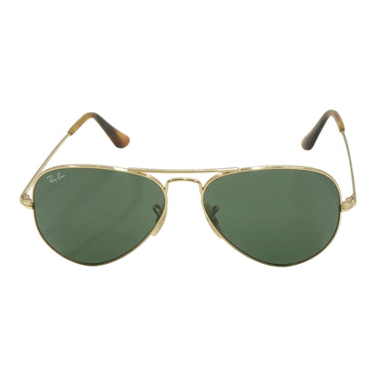 Gold Aviator Sunglasses