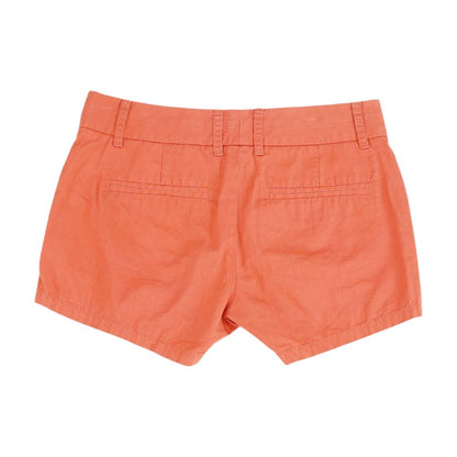 Rust Solid Chino Shorts