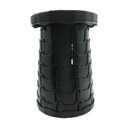 Black Pop-Up Stool