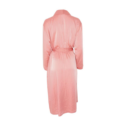 Coral Solid Robe
