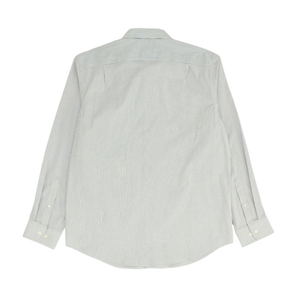 Blue Striped Long Sleeve Button Down