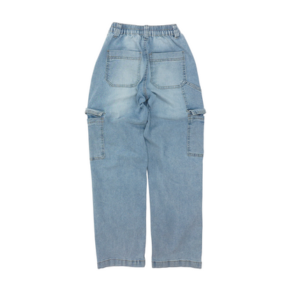 Blue Straight Jeans