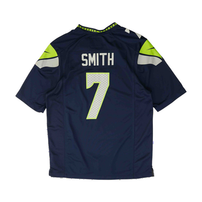 Men's Navy Seattle Seahawks Short Sleeve Jersey