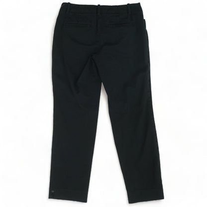 Black Solid Chino Pants