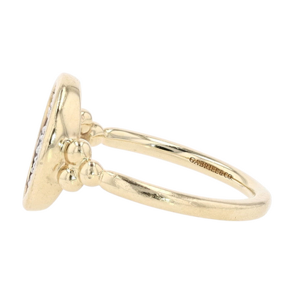 1/2 ctw 14K Yellow Gold Diamond Fashion Ring