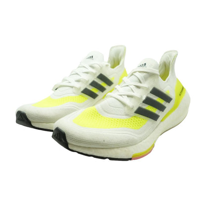Ultra Boost 21 White Low Top Athletic Shoes