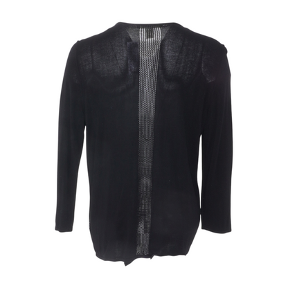 Black Cardigan Sweater