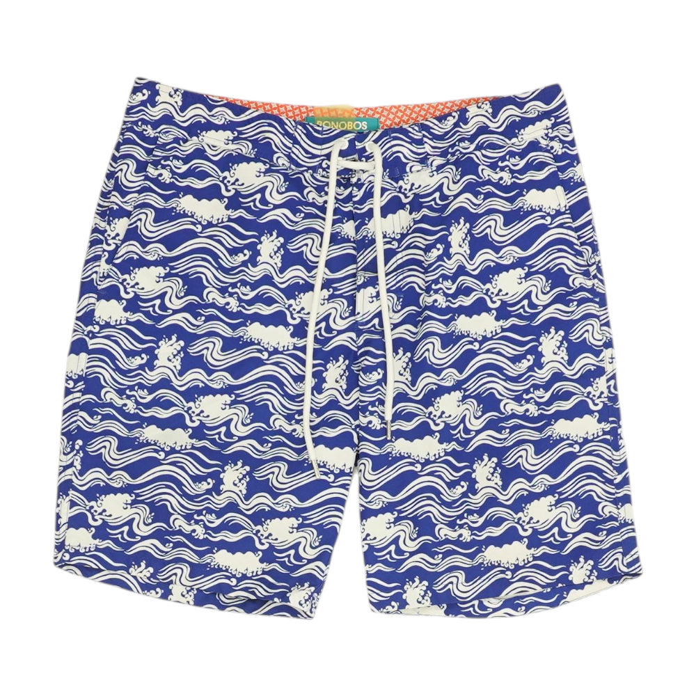 Bonobos Blue Print Swim Bottom – Image 1