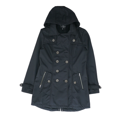 Black Solid Coat