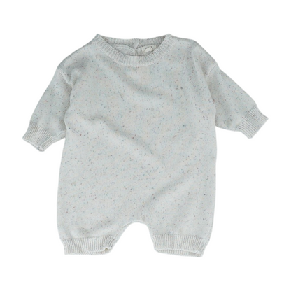 Beige Polka Dot Short Sleeve One-Piece